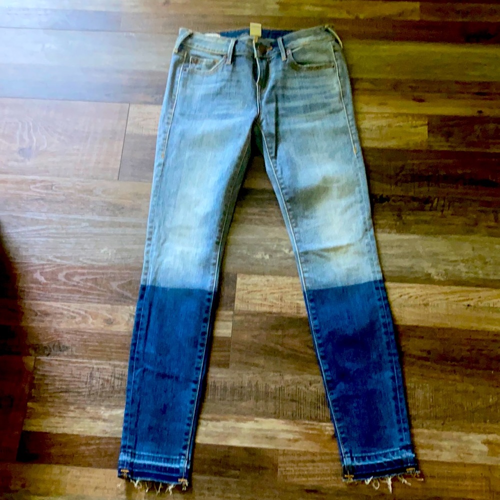 True Religion Halle Midrise Super Skinny Jeans 25